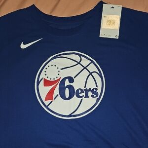 Nike 76ers Blue T-Shirt